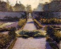 El huerto Paisaje de Yerres Gustave Caillebotte